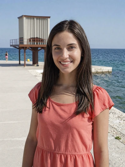 Nikolina, young Croatian woman seeking love with an American partner