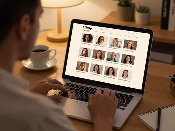 Browsing verified Balkan women profiles on the Balkan Dating platform